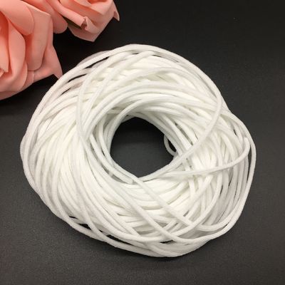 Medyczna maska ​​​​na twarz Elastyczny sznurek i opaska na ucho Nylon Poliester Elastan Okrągły