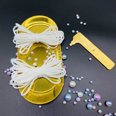 Elastan Nylon Okrągły Elastyczny zaczep na ucho Przewód sznurkowy Taśma taśmowa 2,5 mm 3 mm 4 mm 5 mm 6 mm