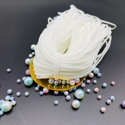 Chirurgiczna maska ​​​​na twarz Elastyczna pętla na uszy Długość 8 cali 2,8 mm 3,0 mm