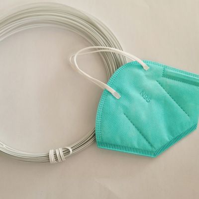 Dwurdzeniowy mostek z drutu z tworzywa sztucznego do maski na twarz 3,5 mm 5,0 mm