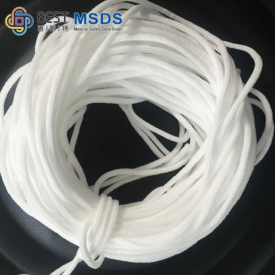Medyczna maska ​​​​na twarz Elastyczny sznurek i opaska na ucho Nylon Poliester Elastan Okrągły