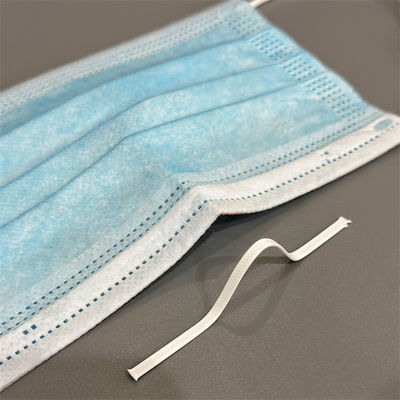 Plastikowy jednordzeniowy drut nosowy do maski Płaski klips na nos PP 3 mm 5 mm
