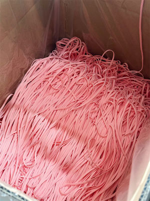 5mm kolorowa maska ​​​​na twarz Elastyczne opaski na uszy Loop String do maski płaskiej